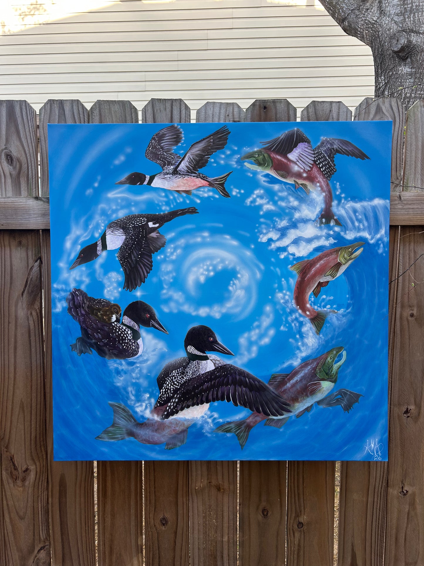 Dance of Migration - Original Painting