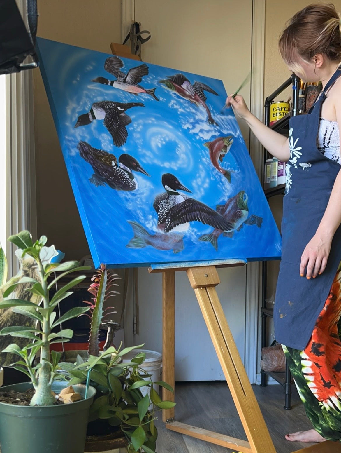 Dance of Migration - Original Painting