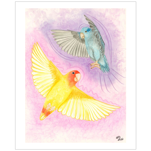 Lover Birds Print