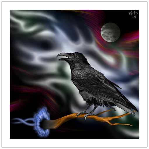 Mysticrow Print