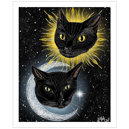 Luna y Sol Print